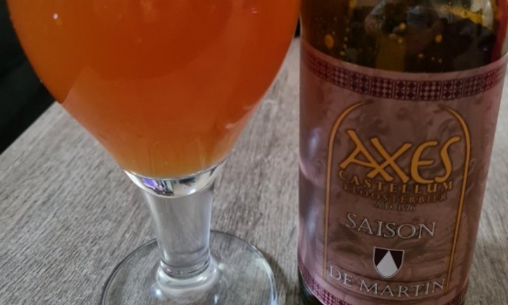 De Martin Saison flesje en glas